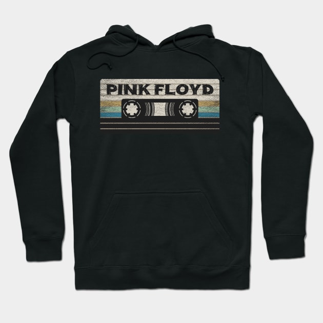 Pink Floyd Mix Tape Hoodie by getinsideart